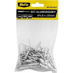 MCFIX NITY ALUMINIOWE OP-50SZT 4.0*18MM