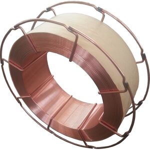 Dedra Drut spaw. stalowy pokryty miedzią 0.8mm, 15kg szpula stal