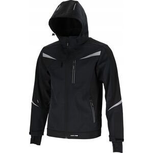 Lahti Pro KURTKA SOFTSHELL Z KAPT. CZARNA, "L", CE, LAHTI
