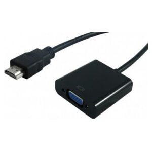 Kabel Secomp Adapter kablowy, HDMI M - VGA F