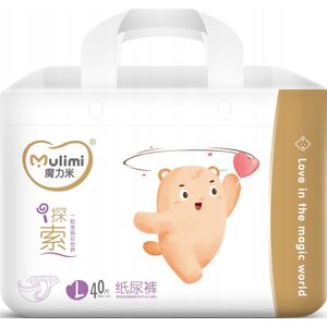 MULIMI Pieluchy MULIMI diapers L, 9-14kg, 40 pcs