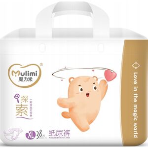 MULIMI Pieluchy MULIMI diapers XL, 12-17kg, 38 pcs