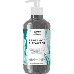 I love I Love, Naturals Collection, Bergamot & Seaweed, Liquid Soap, For Hands, 500 ml Unisex