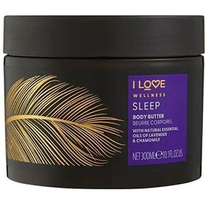 I love I Love, Wellness Sleep, Vegan, Hydrating, Chamomile & Lavender, Body Butter, 300 ml Unisex