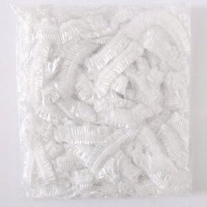 Activeshop Jednorazowe czepki foliowe 100 szt.