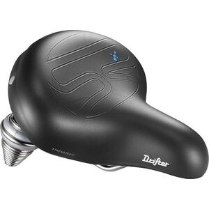 Selle Royal Siodło SELLEROYAL PREMIUM RELAXED 90st. DRIFTER SMALL STRENGTEX unisex żelowe + sprężyny czarne (NEW 2023)