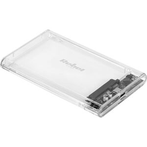 Kieszeń Rebel Obudowa dysku 2,5" SATA USB C 3.1  Rebel przeźroczysta