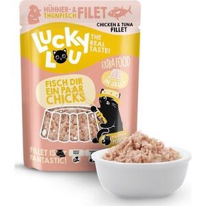 Lucky Lou Lucky Lou Extrafood Tuńczyk i kurczak w galaretce saszetka 70g