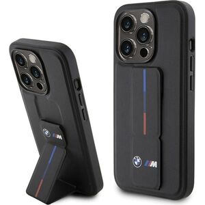 BMW Etui BMW BMHCP15X22GSLK iPhone 15 Pro Max 6.7" czarny/black hardcase Grip Hot Stamp