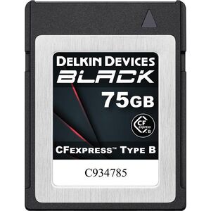 Karta Delkin Delkin CFexpress BLACK R1725/W1240 75GB