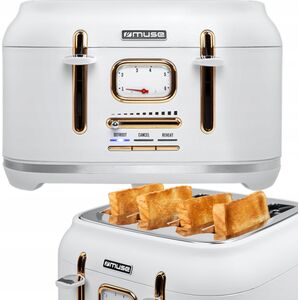 Toster Muse TOSTER MUSE MS-131W 1800W 4 SLOTY