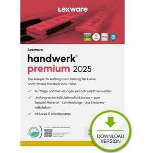 Program Lexware Lexware ESD handwerk premium 2025 Download Jahresversion