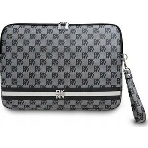 Etui DKNY DKNY Sleeve DKCS16PVSHLK 16"              czarny/black Checkered Pattern Printed Stripes