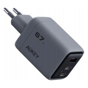 Ładowarka Aukey AUKEY PA-C3 wall charger 67W gray