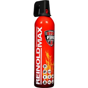 Carcommerce Spray gaśniczy gaśnica pianowa A B E duży ReinoldMax 1000 ml 1,2kg