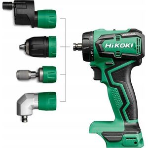Wiertarko-wkrętarka Hikoki HIKOKI.SCREWDRIVER 18V   DS18DDQWSZ 55Nm 2x5.0Ah BL INTERCHANGEABLE HEADS HITSYSTEM