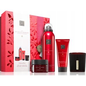 Rituals RITUALS SET (THE RITUAL OF AYURVEDA FOAMING SHOWER GEL 200ML + BODY CREAM 100ML + BODY Scrub 125g + CANDLE 140G) 14401778 8719134184488