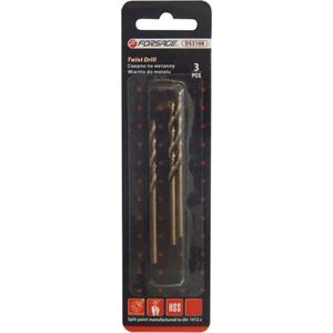 Wiertło Forsage Wiertło do metali  3.9mm HSS+Co(3szt)