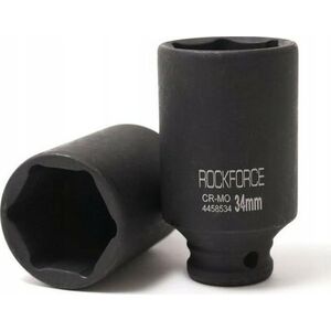 Rockforce Nasadka udarowa głęboka 1/2" 34mm (6-kątna)