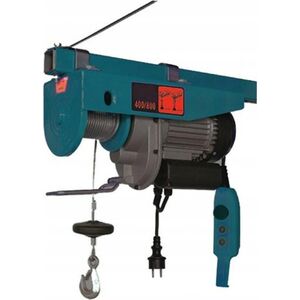 Forsage Wciągarka wisząca 500/1000kg 220V, 1800W, wysokość podnoszenia: 500kg - 12m, 1000kg - 6m