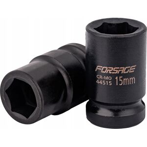 Forsage Nasadka udarowa głęboka 15mm 6-kątna 1/2"