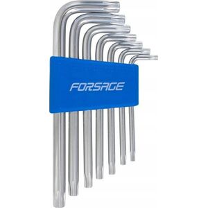Forsage Zestaw kluczy TORX typu L z otworem 7el.