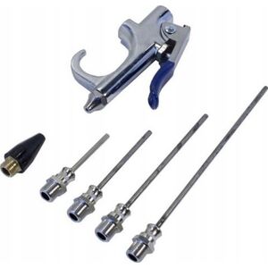 Rockforce Pistolet pneumatyczny do przedmuchiwania + 4 dysze