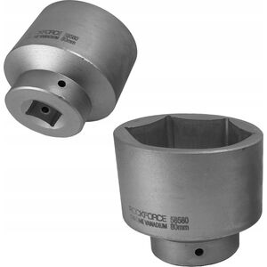 Rockforce Nasadka 80mm 1" 6-kątna