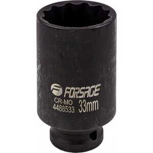 Forsage Nasadka udarowa głęboka 1/2" 33mm (12-kątna)