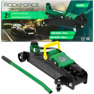 Rockforce Podnośnik warsztatowy hydrauliczny 2t (h min 135mm, h max 390mm)