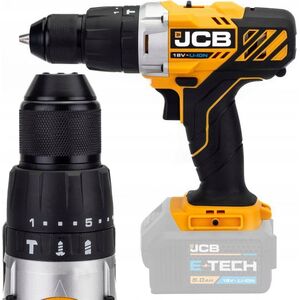 Wiertarko-wkrętarka JCB Wiertarko-wkrętarka akumulatorowa 18V 45Nm (bez akumulatora)