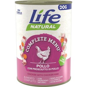 Life Pet Care Life Dog Karma Mokra dla Psa Kurczak Szynka 400g