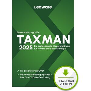 Program Lexware ESD / TAXMAN 2025 / Online Download