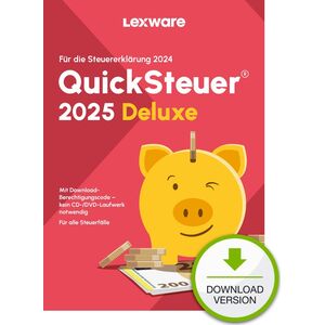 Program Lexware ESD / QuickSteuer Deluxe 2025 / Online Download