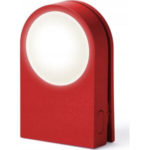 Lampka biurkowa Lexon Lexon Lucie LED clip red/red LL121R