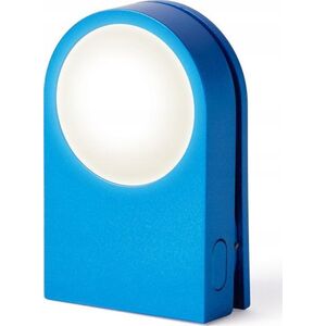 Lampka biurkowa Lexon Lexon Lucie LED clip blue/blue LL121B
