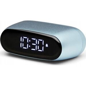 Lampa stołowa Lexon Lexon Minute Alarm Clock Mini Light Blue/Light Blue LR154LB1