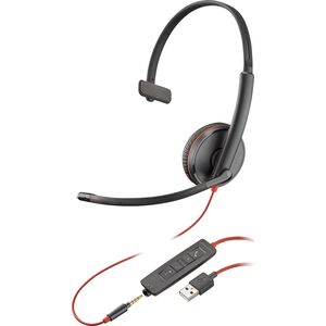 Słuchawki Poly Blackwire 3215 Monaural USB-A