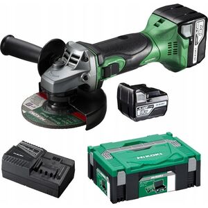 Szlifierka Hikoki HIKOKI.ANGLE GRINDER. 18V 125 G18DSL2 2x5.0Ah HITSYSTEM ...