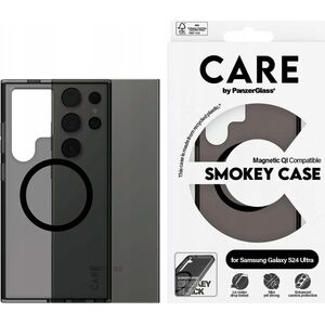 CARE by PanzerGlass Flagship QI Case Sam  S24 Ultra dymny/smoke 1158