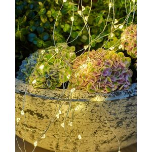 Dekoracja świąteczna Konstsmide Sirius Home Maggie, Light decoration chain, Silver, Transparent, Glass, Flexible, Transparent, 125 lamp(s)