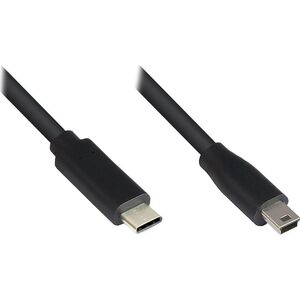 Alcasa 3310-CM030 kabel USB USB 2.0 3 m USB C 5 x Micro-USB B Czarny