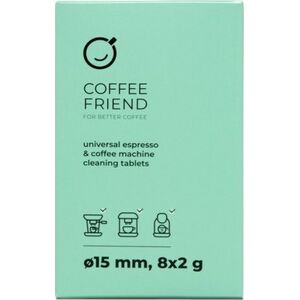 Universal espresso and coffee machine cleaning tablets Coffee Friend, 8 pcs.