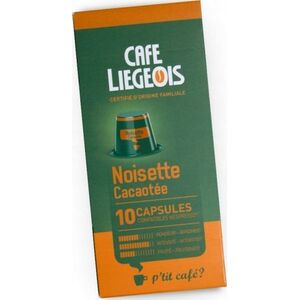 Coffee capsules compatible with Nespresso(r) Charles Liegeois Noisette, 10 pcs.