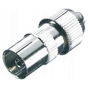 Vivanco coaxial connector, metal (48012)