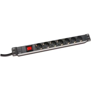 Digitus Listwa zasilająca PDU 19" Rack, 7x gniazdo schuko (DN-95402)