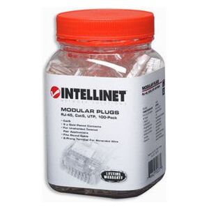Intellinet Network Solutions wtyk RJ45 UTP linka 8p8c, kat. 5e słoik 100szt (790055)