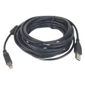 Kabel USB Gembird USB-A - USB-B 3 m Czarny (CCFUSB2AMBM10)