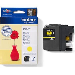 Tusz Brother Tusz żółty LC121Y