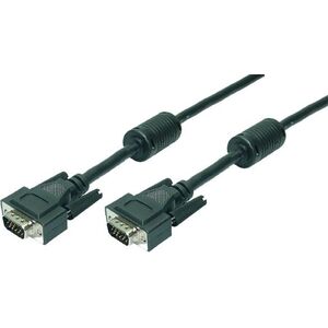Kabel LogiLink D-Sub (VGA) - D-Sub (VGA) 1.8m czarny (CV0001)